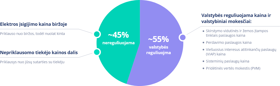 Elektros kaina