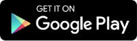 Google Play parduotuvės mygtukas