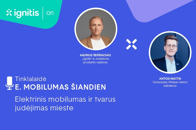 Tinklalaidė "E. mobilumas"