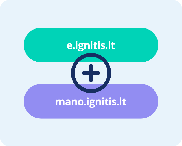 e.ignitis.lt ir mano.ignitis.lt savitarna.