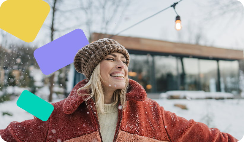 Mergina džiaugiasi tinkamu pasirinkimu