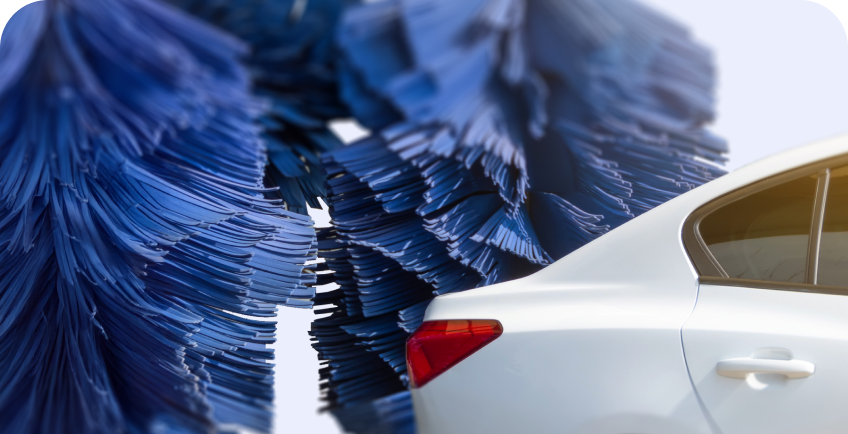 Automobilis plovykloje