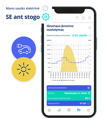 EnergySmart programėlės iliustracija