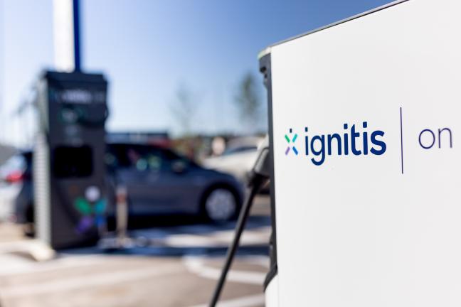 Ignitis ON įkrovimo stotelė